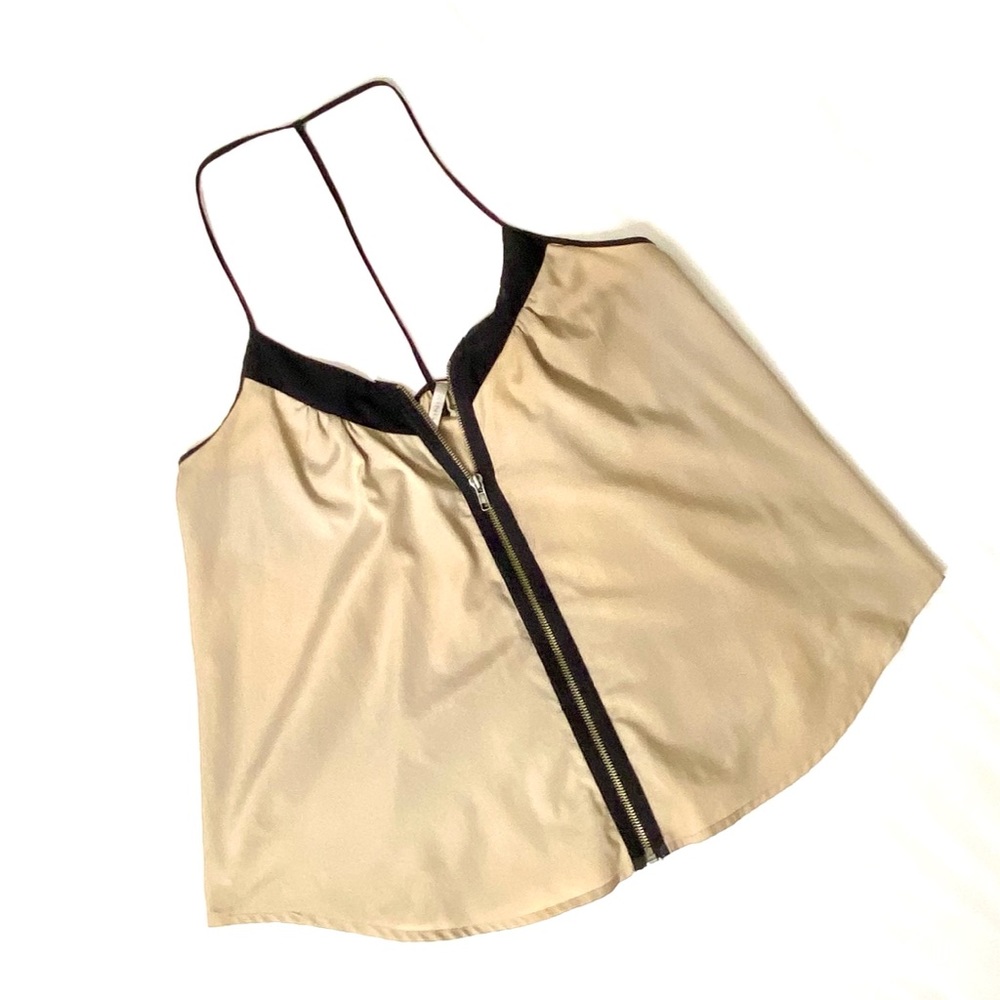 Low back Zipper Tank